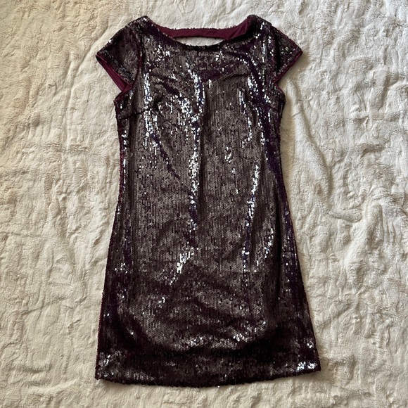 Maroon Sequin Dress - Picture 1 of 3